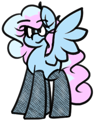 Size: 262x338 | Tagged: safe, artist:moonydusk, oc, oc only, oc:astral knight, species:pegasus, species:pony, clothing, simple background, socks, solo, transparent background