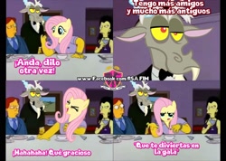 Size: 2048x1462 | Tagged: safe, artist:rsa.fim, character:fluttershy, episode:make new friends but keep discord, g4, my little pony: friendship is magic, flutterbitch, meme, spanish, spanish text, the simpsons, translated in the description, unitárium