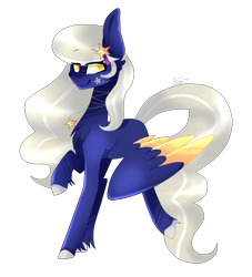 Size: 1165x1285 | Tagged: safe, artist:huirou, oc, oc only, oc:starfall, species:pegasus, species:pony, simple background, solo, transparent background