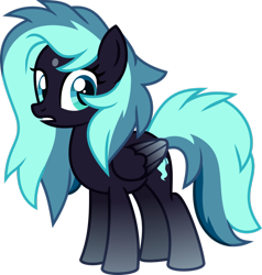 Size: 1024x1077 | Tagged: safe, artist:sugguk, oc, oc only, oc:spectrum habits, species:pegasus, species:pony, simple background, solo, transparent background