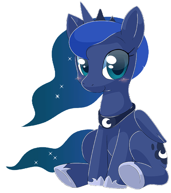 Size: 600x679 | Tagged: safe, artist:oze, character:princess luna, species:alicorn, species:pony, animated, blinking, blushing, cute, dawwww, female, looking at you, lunabetes, simple background, sitting, solo, transparent background