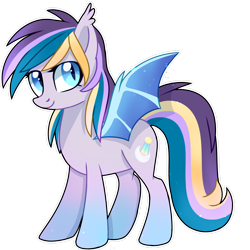 Size: 2000x2000 | Tagged: safe, artist:sugguk, oc, oc only, oc:moonlight waves, species:bat pony, species:pony, female, mare, simple background, solo, transparent background