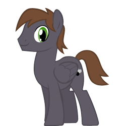 Size: 744x744 | Tagged: safe, artist:wingbeatpony, derpibooru original, oc, oc only, oc:wingbeat, species:pegasus, species:pony, derpibooru community collaboration, .svg available, 2017 community collab, cutie mark, looking at you, simple background, smiling, solo, svg, transparent background, vector