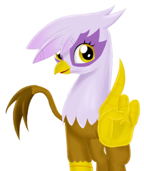 Size: 2496x2952 | Tagged: safe, artist:kas92, character:gilda, species:griffon, cute, female, gildadorable, smiling, solo