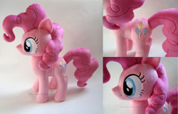 Size: 2343x1500 | Tagged: safe, artist:planetplush, character:pinkie pie, species:pony, close-up, irl, photo, plushie, solo