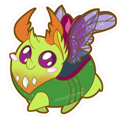 Size: 700x679 | Tagged: dead source, safe, artist:coggler, artist:frog&cog, artist:gopherfrog, character:thorax, species:changeling, species:reformed changeling, chubbie, episode:to where and back again, g4, my little pony: friendship is magic, chibi, colored pupils, cute, male, simple background, solo, thorabetes, transparent background