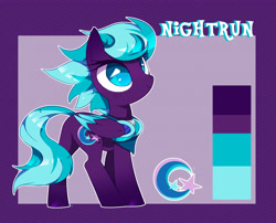 Size: 4642x3759 | Tagged: safe, artist:sorasku, oc, oc only, oc:nightrun, species:pegasus, species:pony, absurd resolution, female, headphones, mare, reference sheet, solo