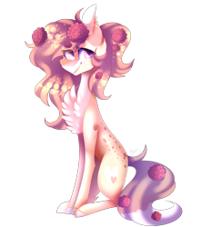 Size: 2276x2578 | Tagged: safe, artist:huirou, oc, oc only, oc:promise rose, species:earth pony, species:pony, chest fluff, female, flower, flower in hair, flower in tail, high res, mare, simple background, sitting, solo, transparent background