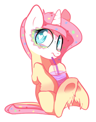 Size: 504x638 | Tagged: safe, artist:sorasku, oc, oc only, oc:sugar skull, species:pony, species:unicorn, colored pupils, female, heart eyes, juice, mare, simple background, solo, transparent background, wingding eyes