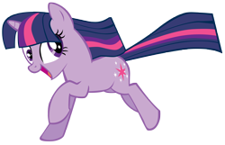 Size: 5000x3228 | Tagged: safe, artist:somepony, character:twilight sparkle, character:twilight sparkle (unicorn), species:pony, species:unicorn, episode:the last roundup, g4, my little pony: friendship is magic, female, mare, open mouth, running, simple background, solo, transparent background, vector