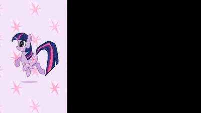 Size: 400x225 | Tagged: safe, artist:theartrix, edit, character:applejack, character:fluttershy, character:pinkie pie, character:rainbow dash, character:rarity, character:twilight sparkle, species:pony, animated, female, gif, loop, mane six, polka is magic