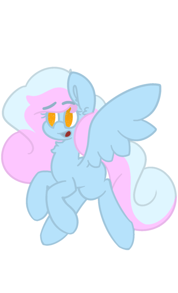 Size: 608x1000 | Tagged: safe, artist:moonydusk, oc, oc only, oc:astral knight, species:pony, animated, gif, open mouth, simple