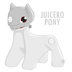 Size: 2000x2000 | Tagged: safe, artist:parallel black, derpibooru original, species:pony, digital, juicer, juicero, object pony, original species, ponified, simple background, solo, white background