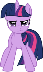 Size: 2000x3302 | Tagged: safe, artist:mrcbleck, character:twilight sparkle, species:pony, species:unicorn, female, looking at you, mare, simple background, solo, transparent background, vector