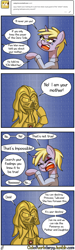 Size: 640x2125 | Tagged: safe, artist:outofworkderpy, character:derpy hooves, character:dinky hooves, species:pegasus, species:pony, species:unicorn, comic, crossover, darth vader, female, funny, luke skywalker, mare, muffin button, outofworkderpy, parody, star wars, tumblr, tumblr comic