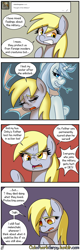 Size: 1280x4000 | Tagged: safe, artist:outofworkderpy, character:derpy hooves, oc, oc:daring doo, species:pegasus, species:pony, species:unicorn, comic:family matters, comic, derpy's sister, ditzy doo, female, mare, outofworkderpy, tumblr, tumblr comic