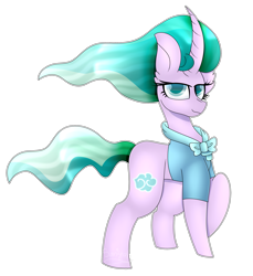 Size: 2737x2984 | Tagged: safe, artist:tomboygirl45, character:mistmane, species:pony, species:unicorn, episode:campfire tales, g4, my little pony: friendship is magic, clothing, colored pupils, curved horn, female, high res, mare, raised hoof, simple background, solo, transparent background