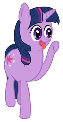 Size: 640x1236 | Tagged: safe, artist:mfg637, character:twilight sparkle, character:twilight sparkle (unicorn), species:pony, species:unicorn, female, mare, open mouth, simple background, solo, tongue out, transparent background, vector