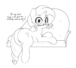 Size: 1200x1074 | Tagged: safe, artist:zoarity, character:rarity, self insert, species:pony, species:unicorn, dialogue, explicit source, female, glasses, looking at you, plot, rearity, simple background, sketch, solo, white background