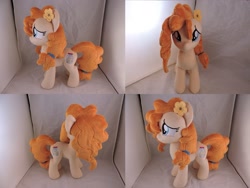 Size: 1597x1199 | Tagged: safe, artist:little-broy-peep, character:pear butter, species:pony, irl, photo, plushie, solo