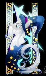 Size: 600x982 | Tagged: safe, artist:ii-art, character:star swirl the bearded, species:pony, species:unicorn, episode:shadow play, g4, my little pony: friendship is magic, beard, clothing, facial hair, hat, male, solo, stallion, wizard, wizard hat