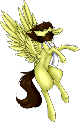 Size: 581x884 | Tagged: safe, artist:ohflaming-rainbow, oc, oc only, oc:white hershey, species:pegasus, species:pony, clothing, female, mare, scarf, simple background, solo, transparent background