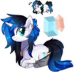 Size: 1000x978 | Tagged: safe, artist:sugguk, oc, oc only, oc:amber, species:pony, species:unicorn, chubbie, clothing, female, mare, prone, simple background, socks, solo, transparent background