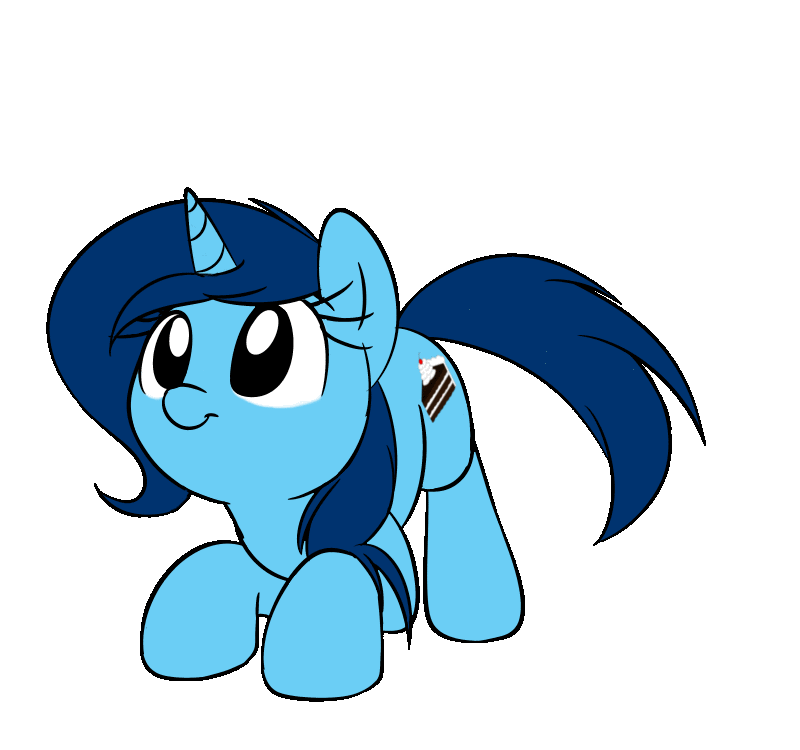 Size: 800x750 | Tagged: safe, artist:acersiii, artist:matterhorn, edit, oc, oc only, oc:sweet cakes, species:pony, species:unicorn, animated, behaving like a cat, behaving like a dog, bow, butt shake, cute, female, frame by frame, gif, happy, looking up, mare, ocbetes, play bow, plot, recolor, simple background, solo, tail wag, transparent background, weapons-grade cute