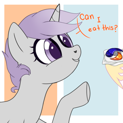 Size: 1024x1024 | Tagged: safe, artist:sugguk, character:princess celestia, oc, oc:thespia, species:pony, species:unicorn, female, mare, offscreen character, tide pods
