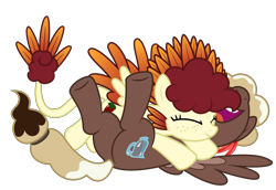 Size: 6250x4297 | Tagged: safe, artist:besttubahorse, oc, oc only, oc:chimie changa, oc:sweet mocha, species:pegasus, species:pony, absurd resolution, cuddling, cute, duo, duo female, female, freckles, glomp, hybrid, lesbian, pegaphoenix, simple background, transparent background, vector