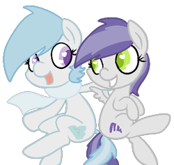 Size: 500x474 | Tagged: safe, artist:robynne, character:cotton cloudy, character:tornado bolt, ask, ask cotton cloudy, clothing, cottonbetes, cute, female, lesbian, scarf, tornadorable