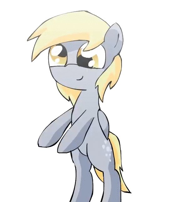 Size: 552x644 | Tagged: safe, artist:alfa995, character:derpy hooves, species:pony, :3, animated, anime style, bipedal, cute, dancing, dawwww, derpabetes, eyes closed, female, frame by frame, hnnng, loop, nyan, nyan nyan dance, open mouth, parody, ponies: the anthology 3, simple background, smiling, solo, transparent background, weapons-grade cute, youtube link