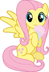 Size: 3017x4412 | Tagged: safe, artist:doctor-g, character:fluttershy, cute, milkshake, shyabetes, simple background, transparent background, vector