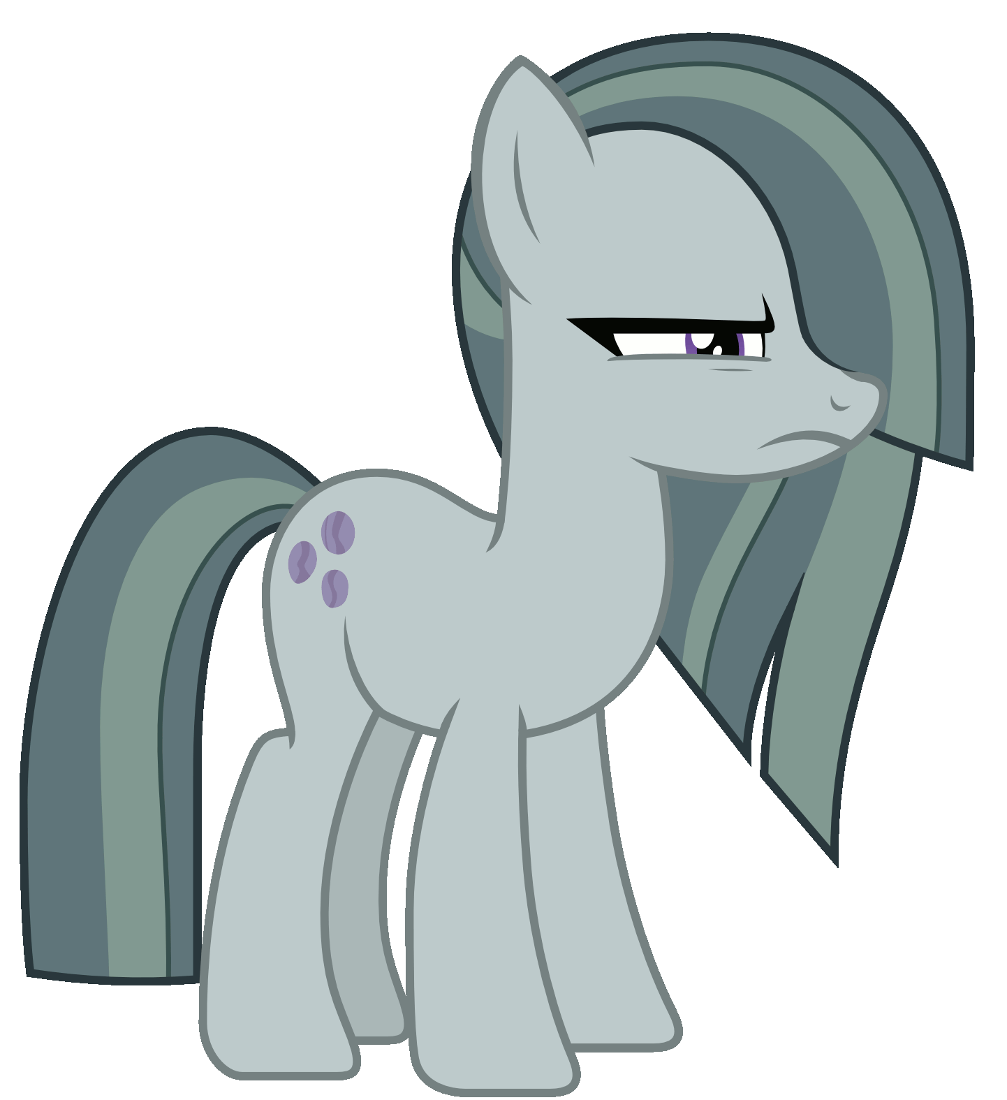 Size: 1442x1575 | Tagged: safe, artist:sonofaskywalker, character:marble pie, species:earth pony, species:pony, episode:the maud couple, g4, my little pony: friendship is magic, animated, cute, female, god that's cute, image macro, lidded eyes, marble pie is not amused, meme, simple background, solo, transparent background, vector