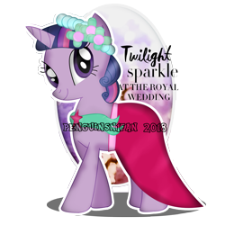 Size: 2200x2200 | Tagged: safe, artist:penguinsn1fan, character:twilight sparkle, species:pony, bridesmaid dress, cardboard twilight, clothing, dress, female, high res, simple background, solo, stock vector, transparent background