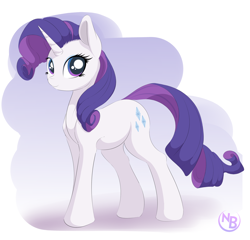 Size: 2300x2206 | Tagged: safe, artist:nevobaster, character:rarity, species:pony, species:unicorn, abstract background, cute, female, looking at you, makeup, mare, raribetes, smiling, solo, story included