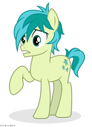 Size: 760x1051 | Tagged: safe, artist:suramii, character:sandbar, species:earth pony, species:pony, cutie mark, male, simple background, solo, teenager, transparent background