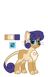 Size: 800x1280 | Tagged: safe, artist:sandwichbuns, oc, oc:yarnball, parent:capper dapperpaws, parent:rarity, parents:capperity, female, hybrid, interspecies offspring, offspring, reference sheet, simple background, solo, transparent background