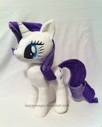 Size: 970x1200 | Tagged: safe, artist:planetplush, character:rarity, species:pony, irl, photo, plushie, solo