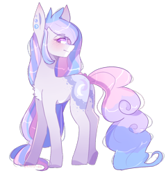 Size: 956x1002 | Tagged: safe, artist:emily-826, oc, oc:nightless, species:earth pony, species:pony, female, mare, simple background, solo, transparent background