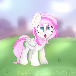 Size: 3000x3000 | Tagged: safe, artist:applerougi, oc, oc:harmony, species:pegasus, species:pony, female, high res, mare, simple background, solo, transparent background