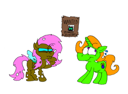 Size: 3084x2257 | Tagged: safe, artist:dragonboi471, character:thorax, oc, oc:yhsrettulf, species:changeling, species:pony, changeling oc, disguise, disguised changeling, wanted poster