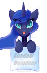 Size: 1063x1654 | Tagged: safe, artist:php97, character:princess luna, species:pony, blep, clothing, connor, cosplay, costume, crossover, cute, detroit: become human, eye clipping through hair, female, looking at you, lunabetes, mare, rk900, silly, simple background, solo, tongue out, white background