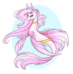 Size: 1972x2000 | Tagged: safe, artist:marbola, oc, oc only, species:pony, commission, looking at you, mermaid, solo