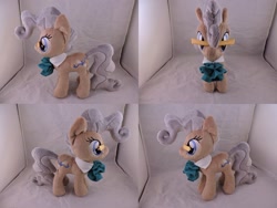 Size: 1597x1199 | Tagged: safe, artist:little-broy-peep, artist:planetplush, character:mayor mare, species:pony, female, glasses, irl, mare, photo, plushie, solo