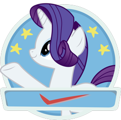 Size: 1851x1839 | Tagged: safe, artist:sonofaskywalker, character:rarity, species:pony, species:unicorn, episode:she's all yak, g4, my little pony: friendship is magic, check mark, female, mare, solo, stars
