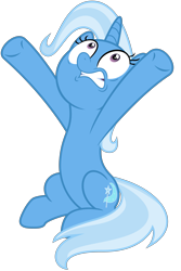 Size: 3125x4688 | Tagged: safe, artist:besttubahorse, character:trixie, species:pony, species:unicorn, episode:a horse shoe-in, g4, my little pony: friendship is magic, faec, female, simple background, sitting, solo, transparent background, underhoof, vector
