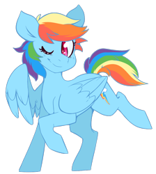 Size: 796x890 | Tagged: safe, artist:cinnamonsparx, character:rainbow dash, species:pony, alternate hairstyle, cute, dashabetes, female, heart eyes, one eye closed, simple background, solo, transparent background, wingding eyes, wink
