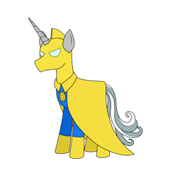 Size: 3031x3067 | Tagged: safe, artist:eagc7, character:star swirl the bearded, species:pony, species:unicorn, clothing, commission, costume, dc comics, doctor fate, male, simple background, solo, stallion, transparent background