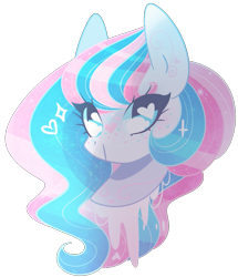 Size: 927x1077 | Tagged: safe, artist:euphoriapony, character:star catcher, species:pony, g3, female, heart eyes, simple background, solo, transparent background, wingding eyes